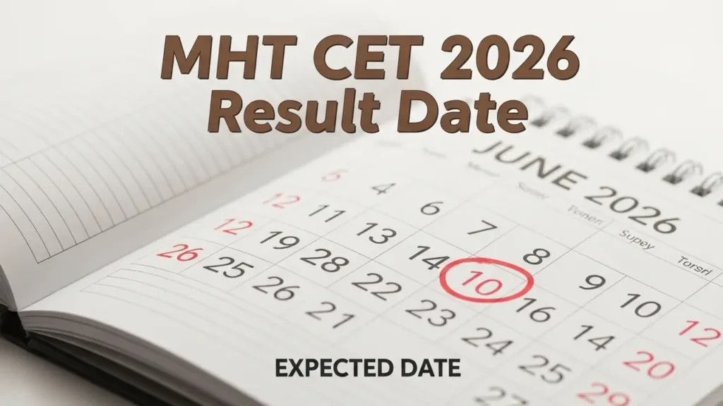 MHT CET 2026 Result Date