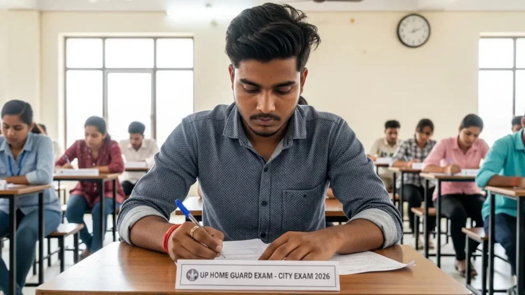 UP Home Guard Exam City 2026