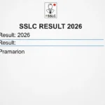 SSLC Result 2026 Announced – Check Your Marks, Pass Percentage & Latest Updates