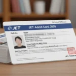 JET Admit Card 2026 Released: Complete Guide to Download, Exam Details & Important Instructions