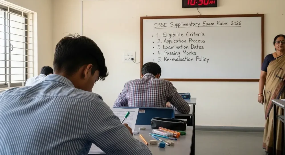 CBSE Supplementary Exam 2026 Rules