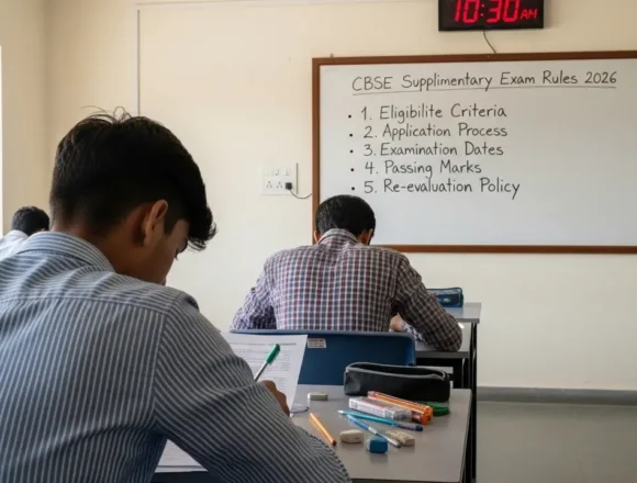 CBSE Supplementary Exam 2026 Rules
