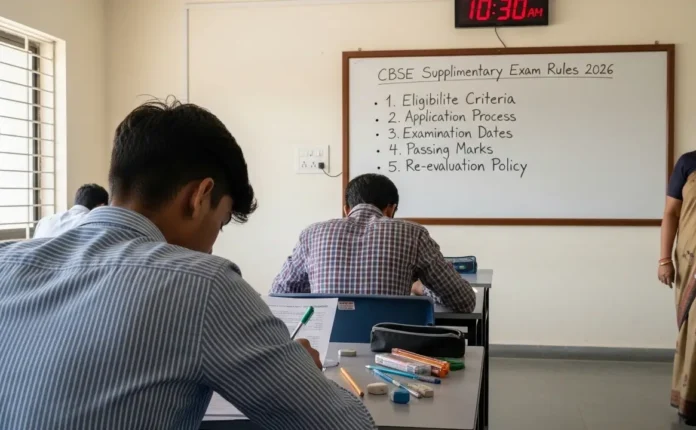 CBSE Supplementary Exam 2026 Rules