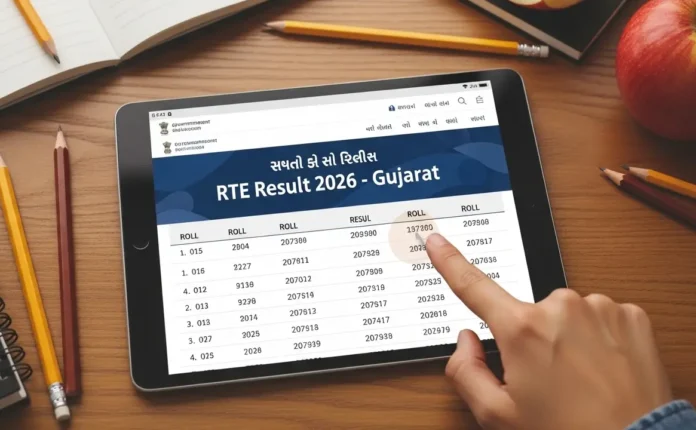 RTE Result 2026 Gujarat