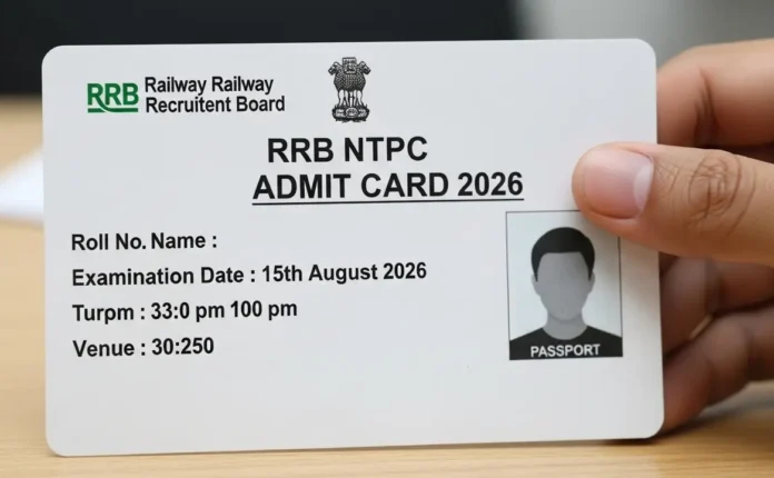 RRB NTPC Admit Card 2026
