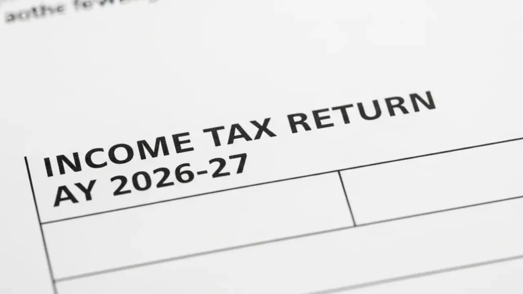 Income Tax Return AY 2026-27